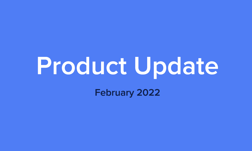 February Update | Scheduling Page Updates!