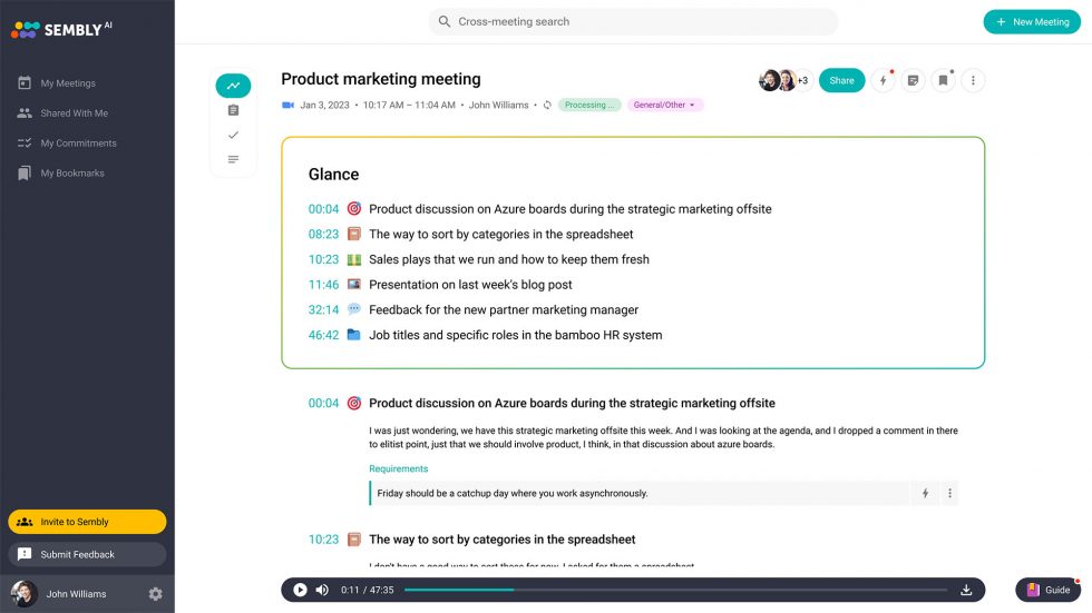 Sidekick Ai Partners with Sembly AI Sidekick
